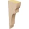 Ekena Millwork 2"W x 4"D x 12"H Thin New Brighton Rough Cedar Woodgrain TimberThane Corbel, Primed Tan CORUR02X04X12NEBRCPR - alternate 2